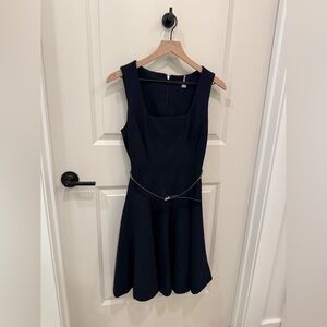 Tommy Hilfiger Navy Sleeveless Mini Dress